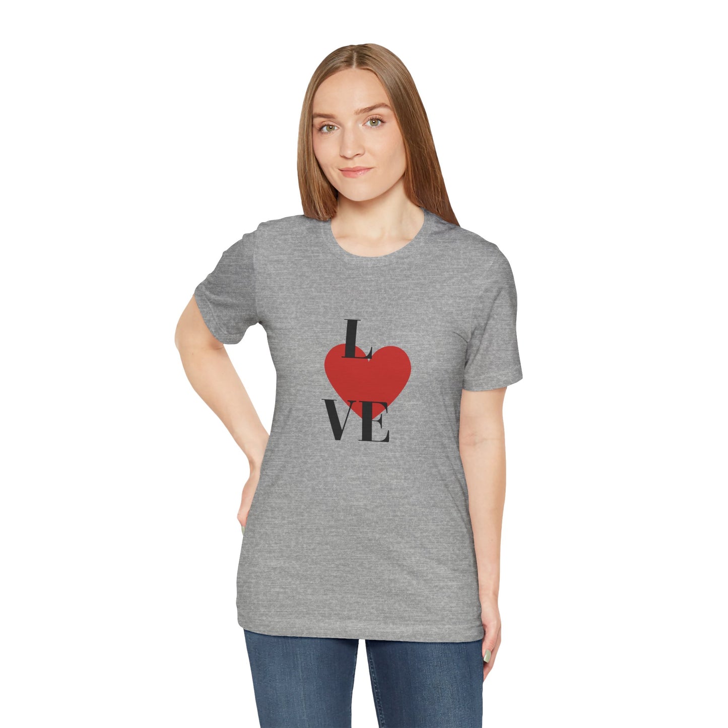 White Cotton Unisex Jersey Short Sleeve Tee