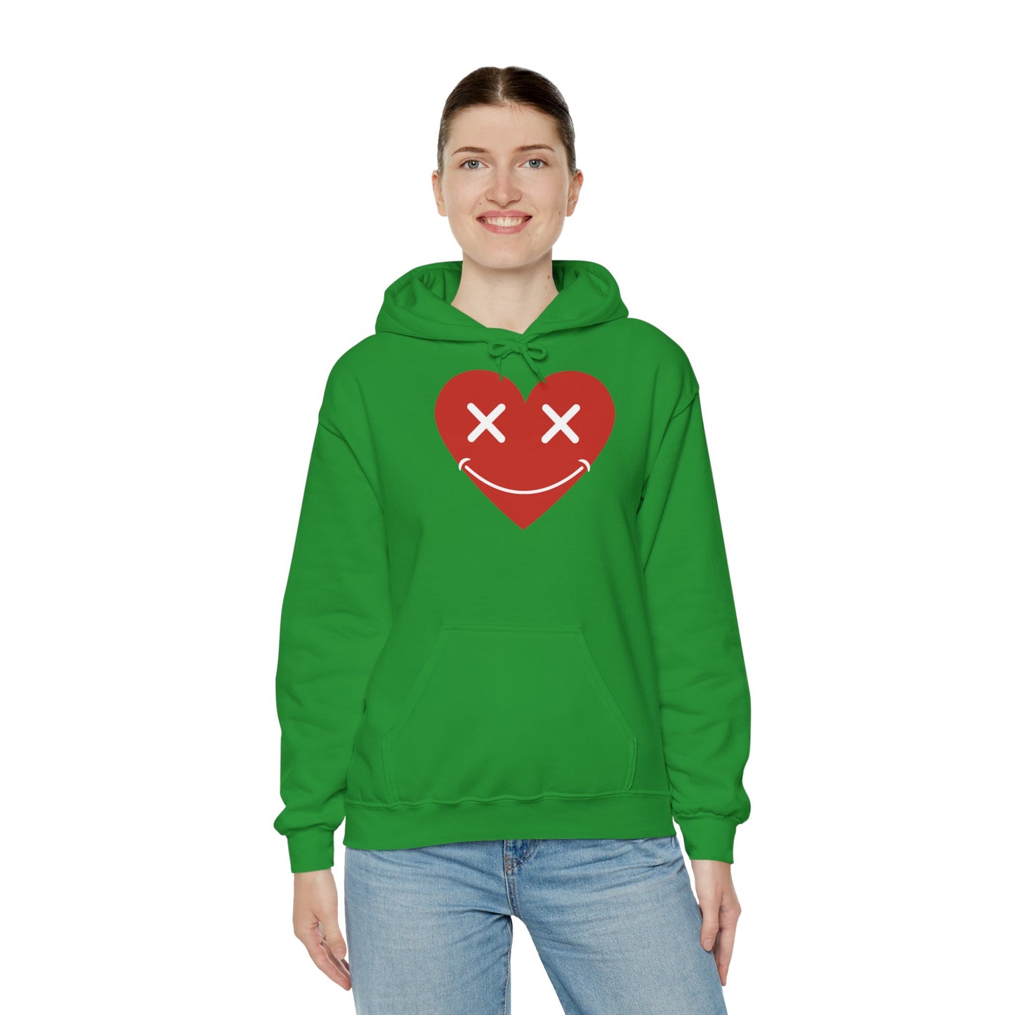 Sudadera unisex con capucha y mezcla pesada™ Love 