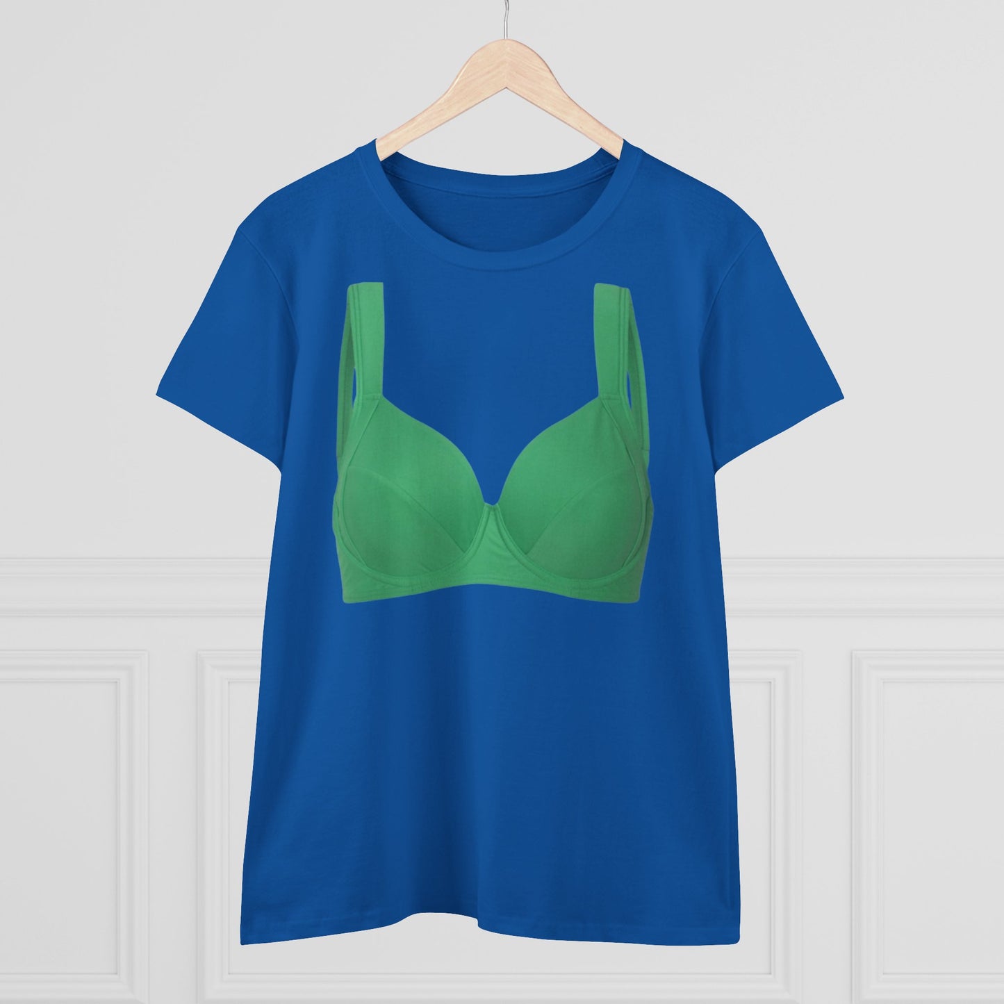 Damen Baumwoll-T-Shirt - Sommer Trendy Kinky Lustig Bunt Party T-Shirt