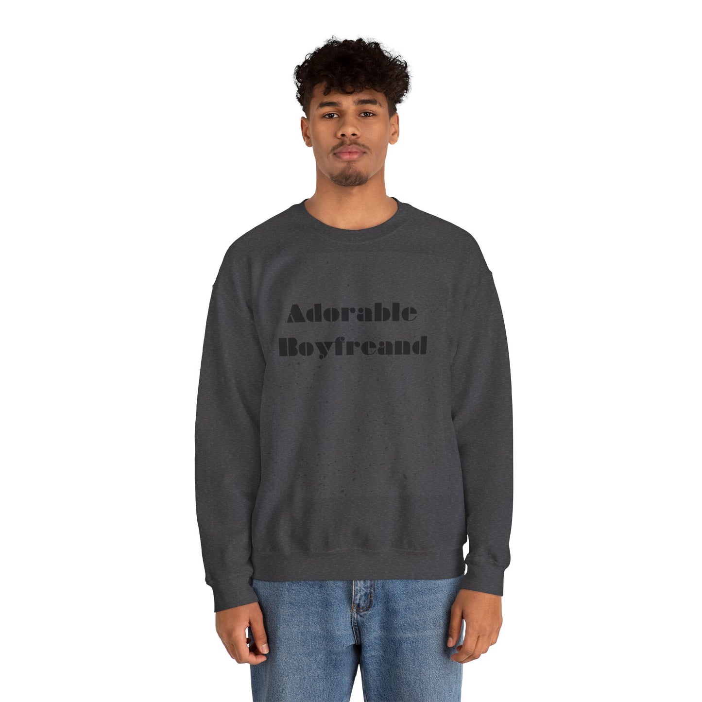 Herren Heavy Blend™ Rundhals-Pullover im Paar-Stil