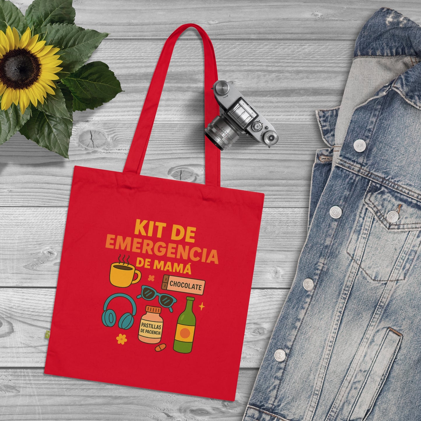 Personalized Mother’s Day tote bag with custom name Custom canvas tote bag gift for mom Gift tote with kids’ names for Mother’s Day Beige tote bag personalized for mom Thoughtful custom tote bag with floral design for mom This tote belongs to mom – person