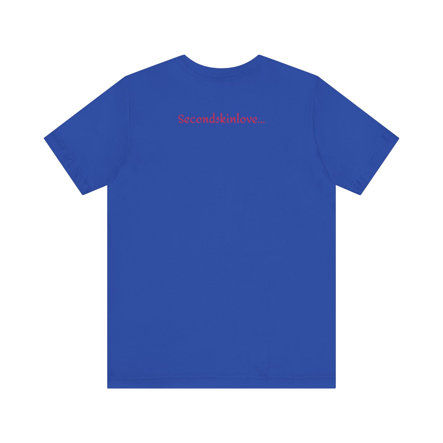 Weißes Unisex-Jersey-T-Shirt mit kurzen Ärmeln für Paare