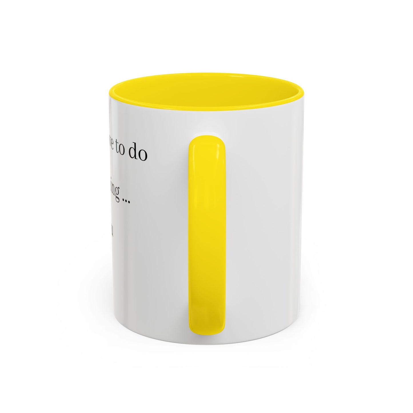 Coffee & You Accent Mug - Perfect for Morning Rituals - Ideal Gift for Coffee Lovers