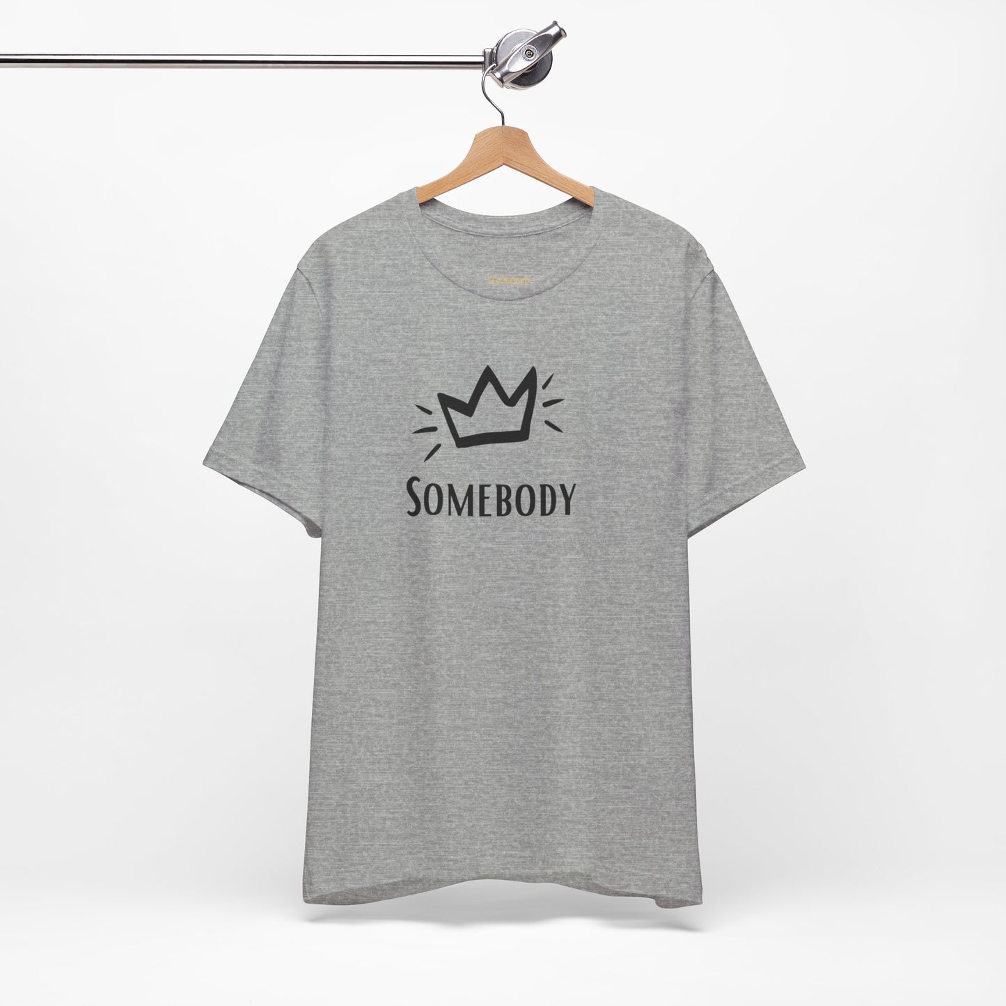 Grau Unisex Alltags-T-Shirt