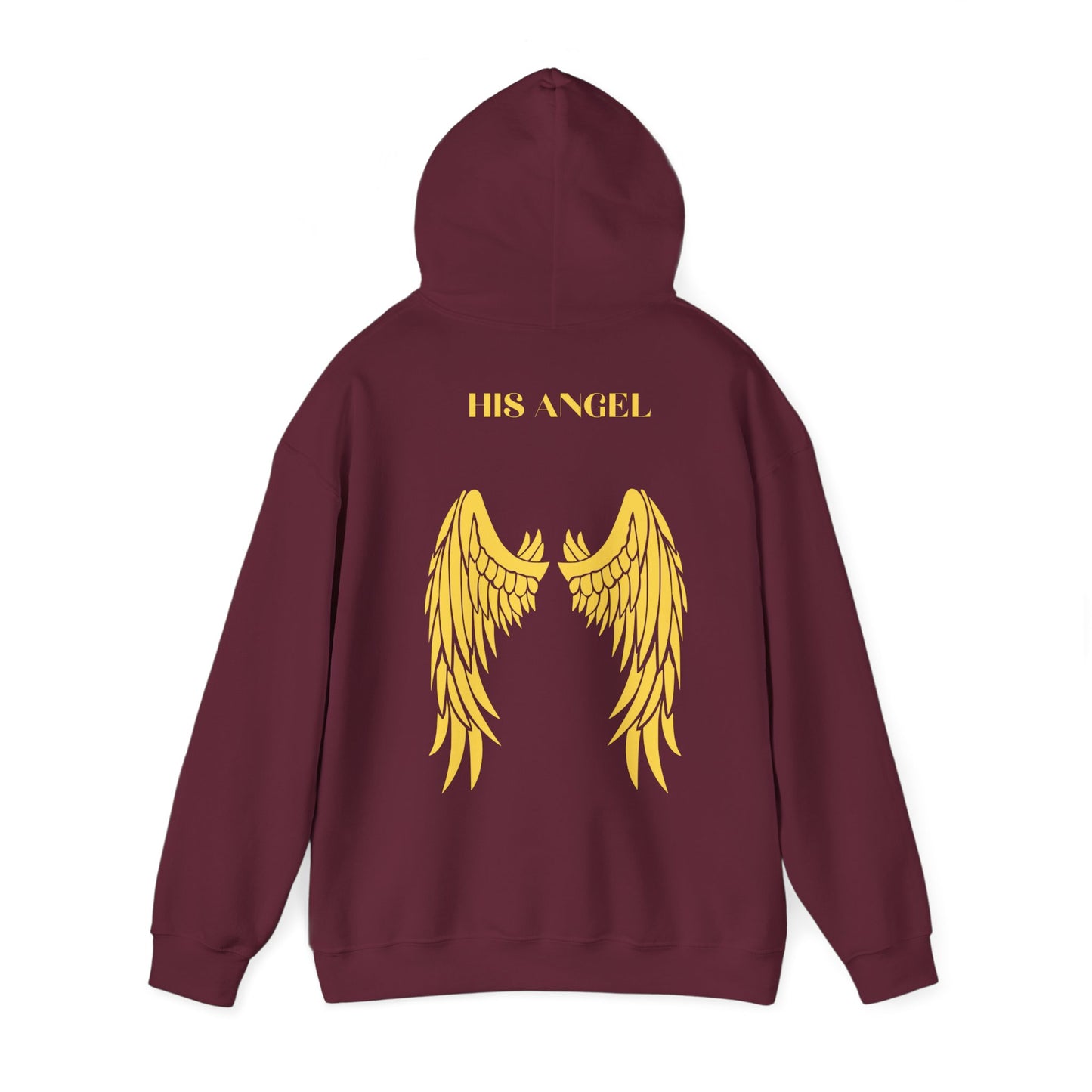 Paarstil Engel Flügel Kapuzenpullover