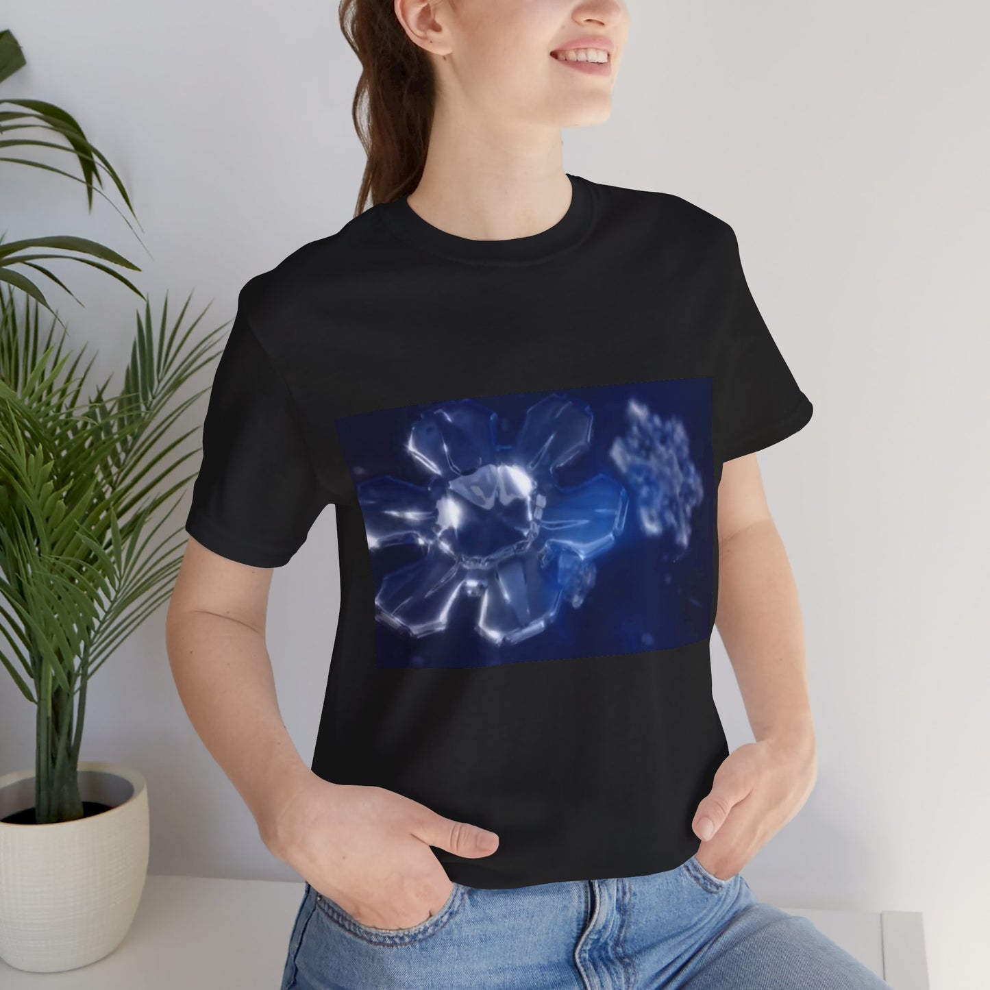 Damen Jersey Kurzarm Baumwoll T-Shirt