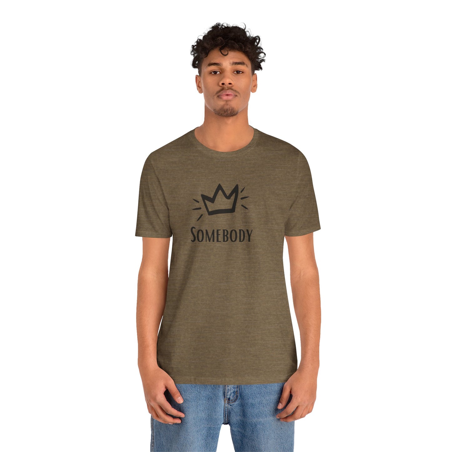 Grau Unisex Alltags-T-Shirt