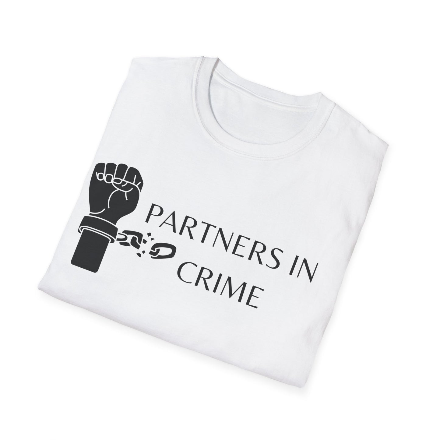 Weißes Unisex Softstyle Paar T-Shirt