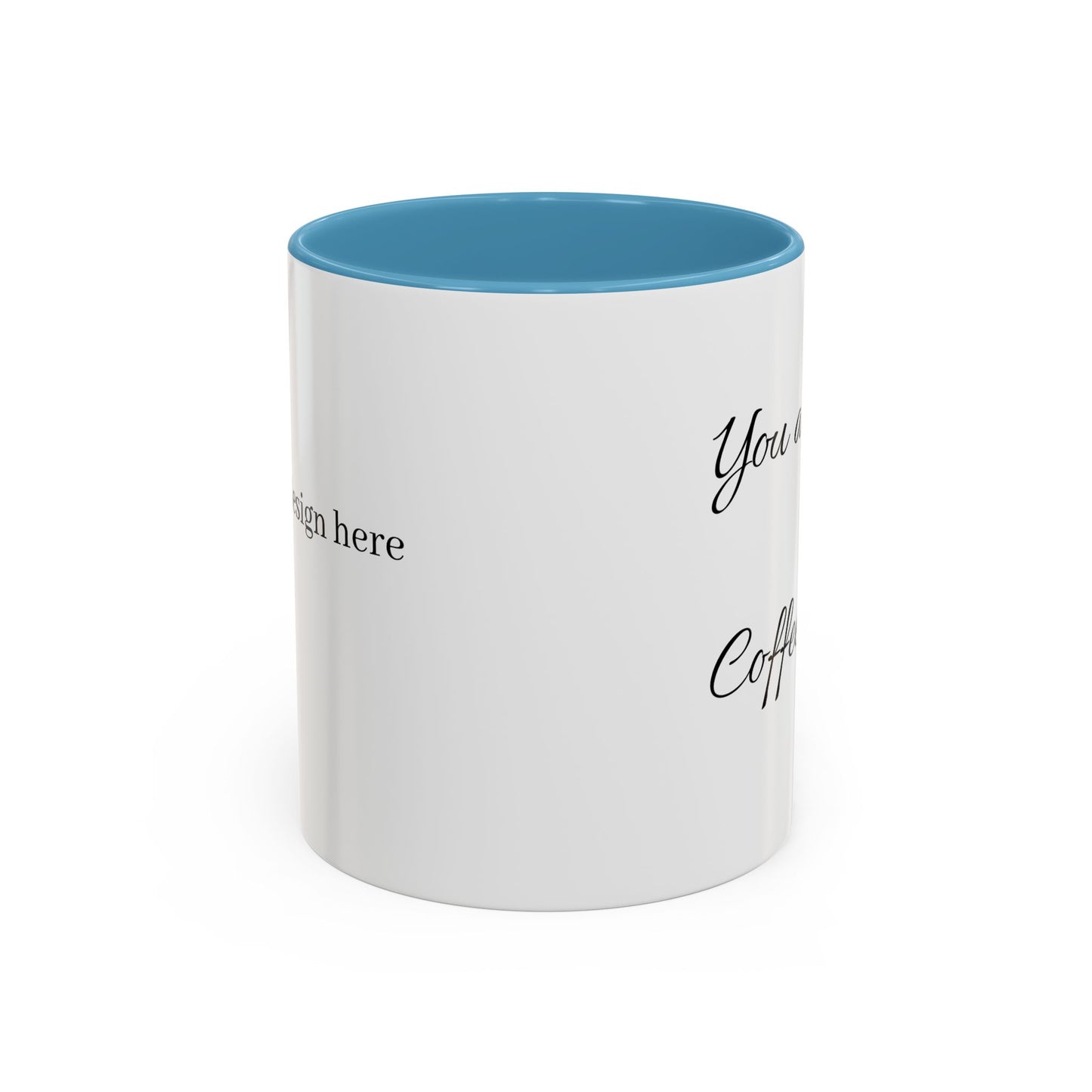 Inspirational Accent Coffee Mug - You Are Me Coffee - 11 & 15 oz