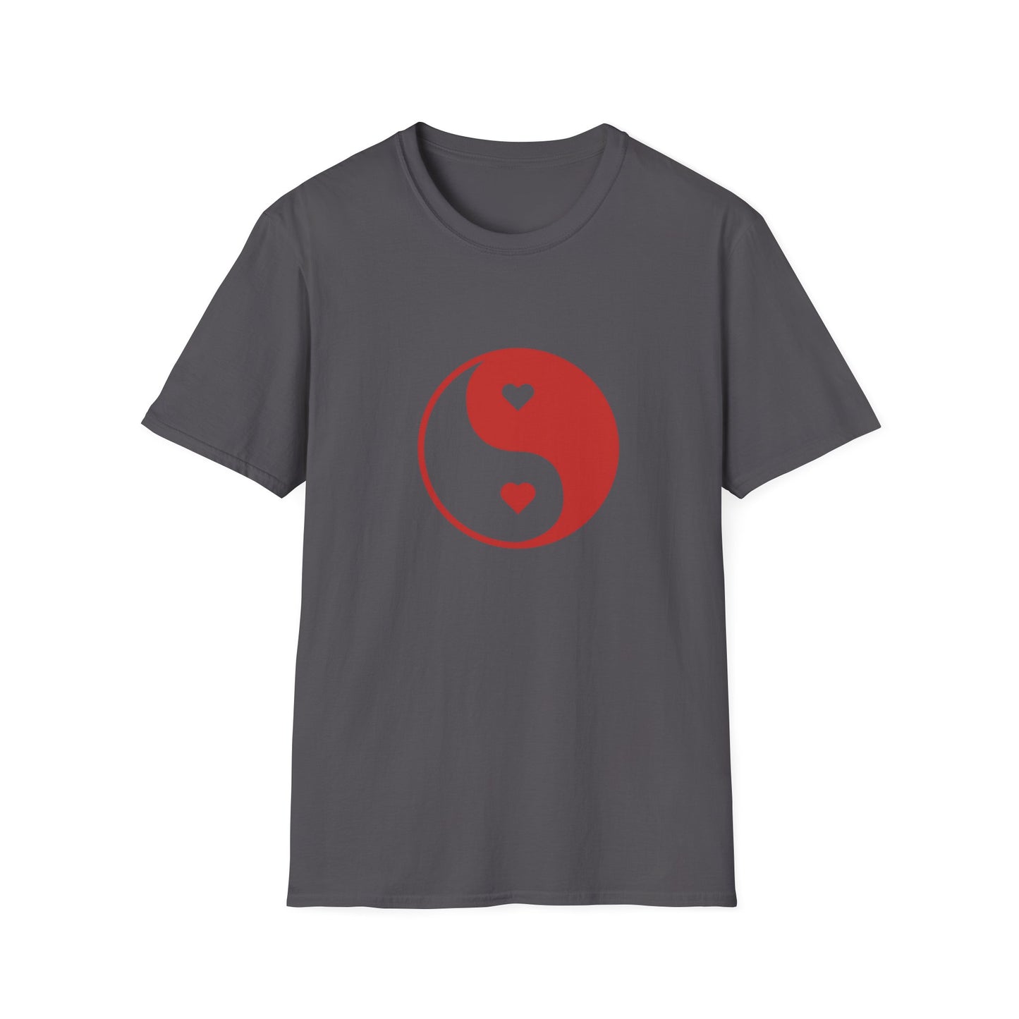 Grey Unisex Softstyle Love T-Shirt