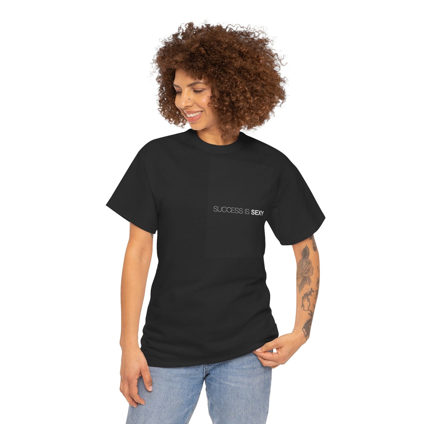 Black Classy Organic Cotton Tee