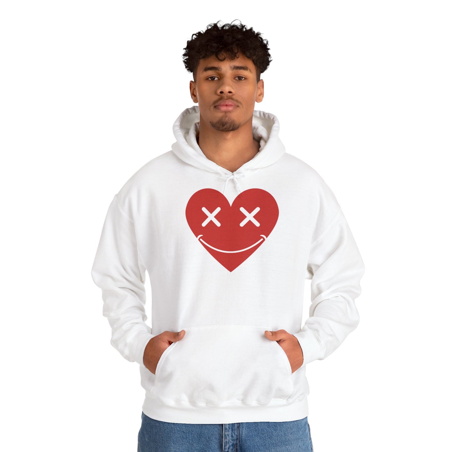 Sudadera unisex con capucha y mezcla pesada™ Love 