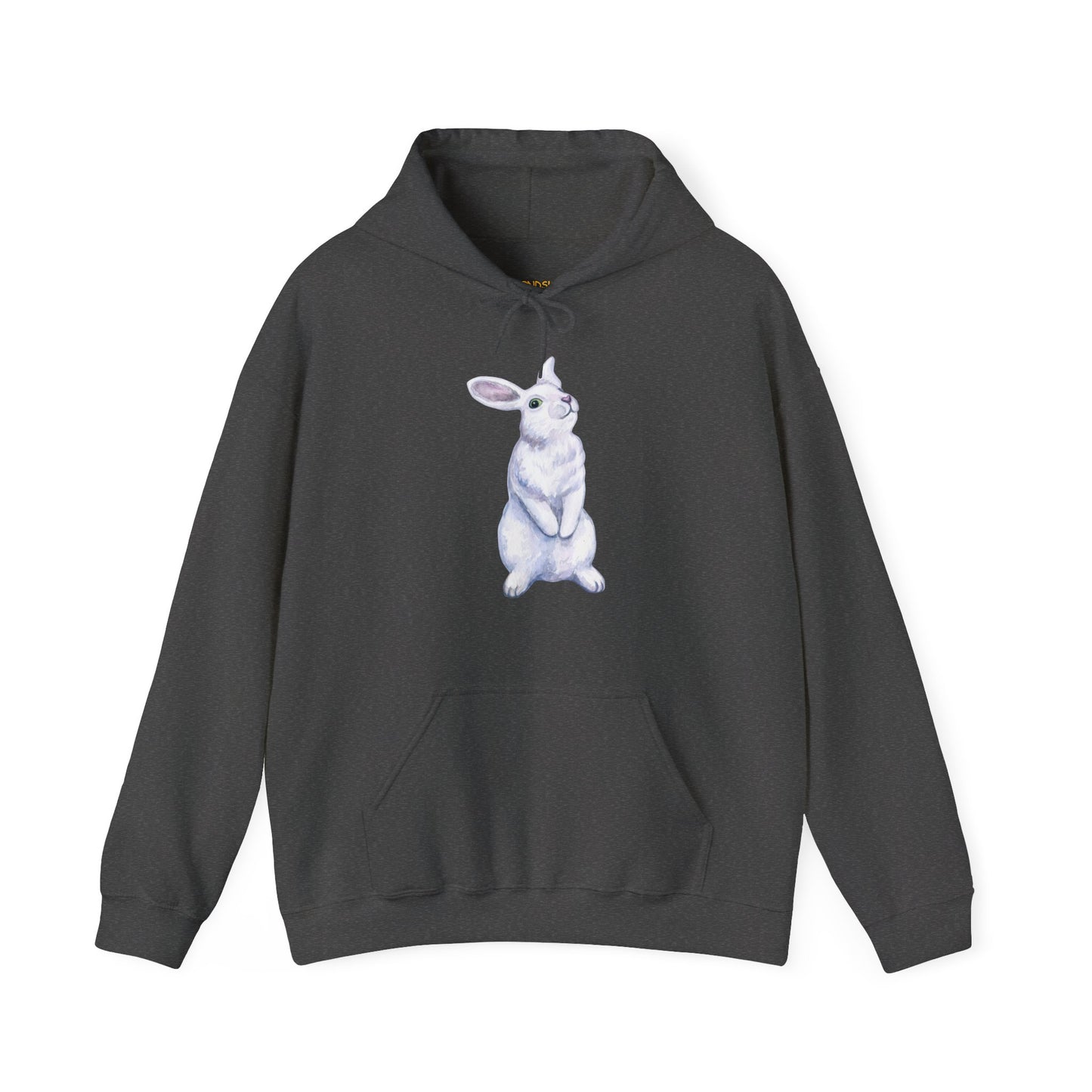 Folgen Sie dem weißen Kaninchen Hoodie - Unisex Heavy Blend™ Sweatshirt