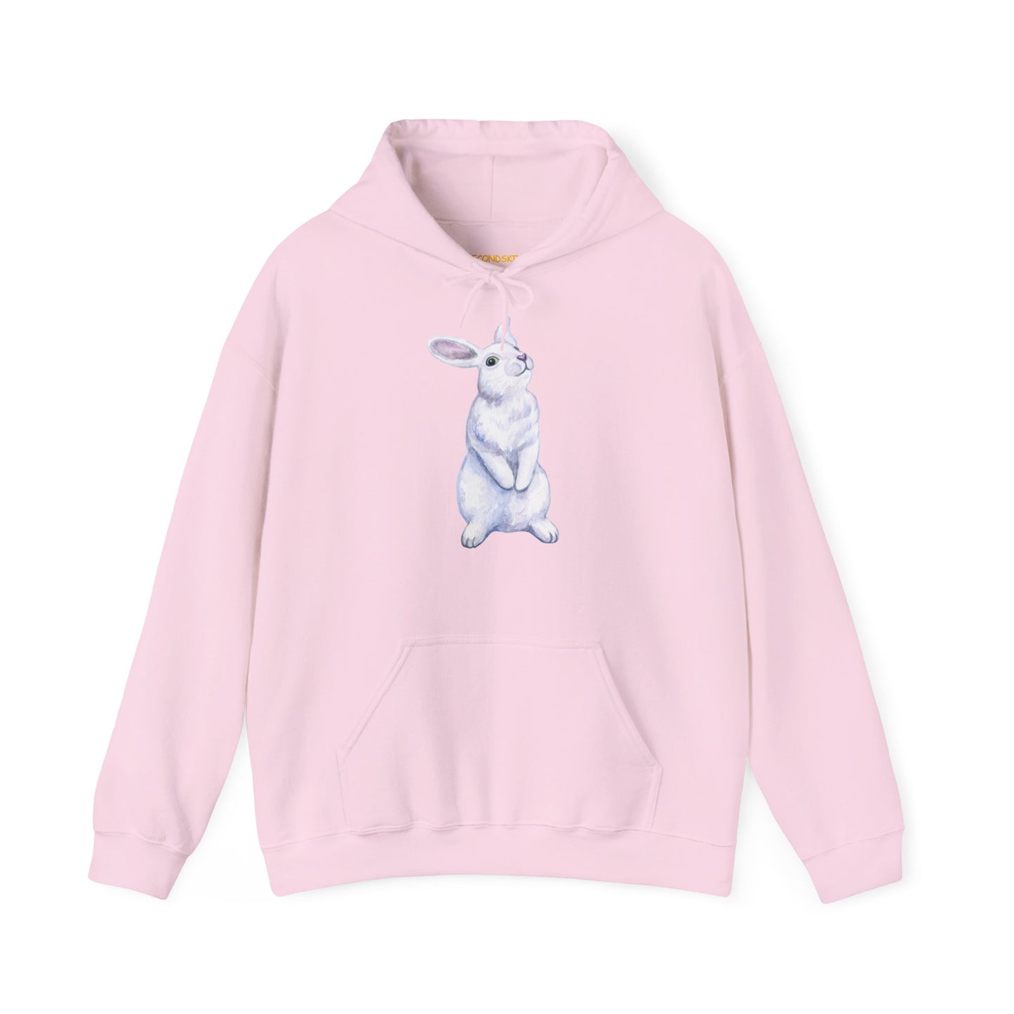 Folge dem weißen Hasen Unisex Heavy Blend Hoodie