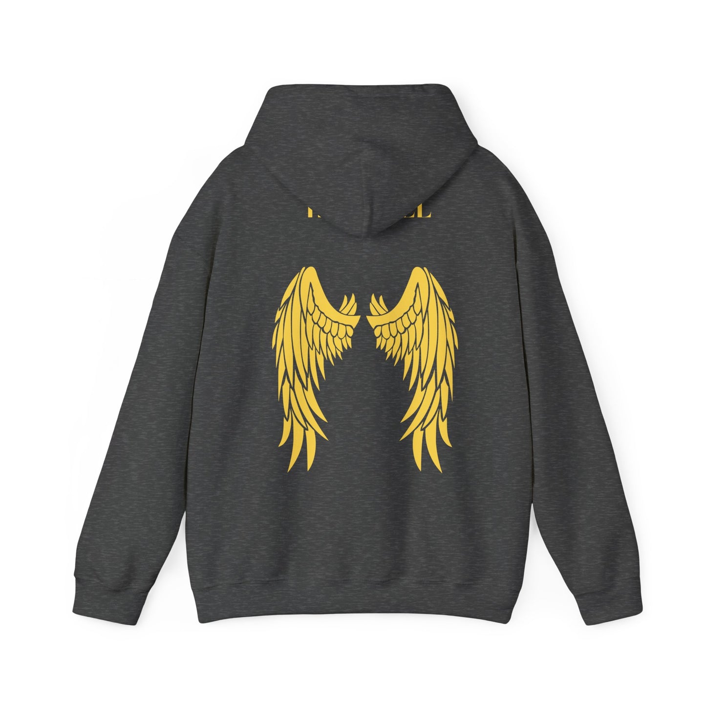 Paarstil Engel Flügel Kapuzenpullover