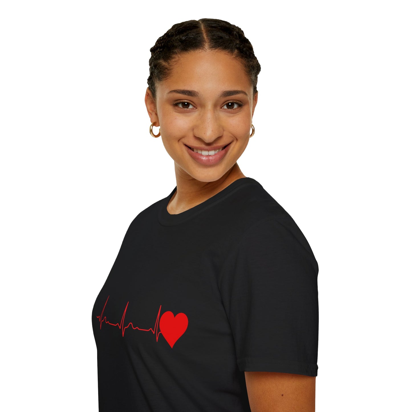 Black Unisex Softstyle  T-Shirt