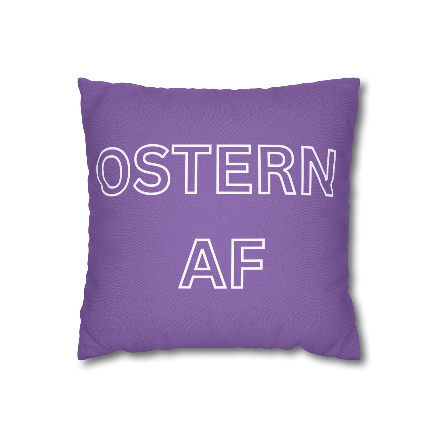 Verspielter dekorativer Kissenbezug „OSTERN AF“ – lustiger Akzent für das Zuhause zu Ostern