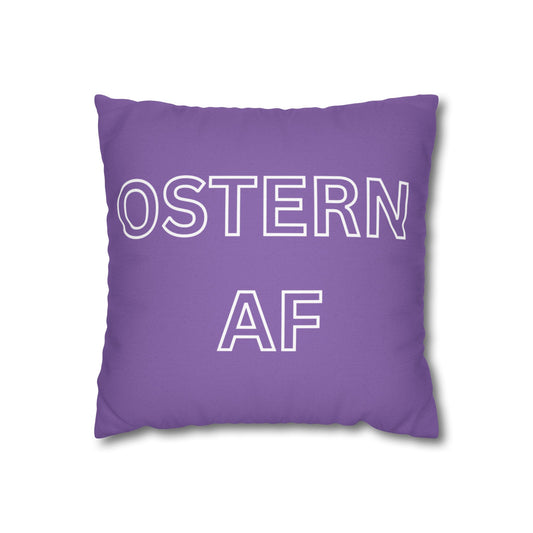 Housse de coussin décorative ludique "OSTERN AF" – accent amusant pour la maison à Pâques