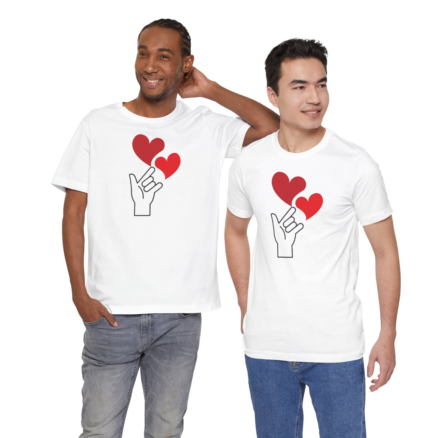 Unisex Jersey Short Sleeve Love  Tee