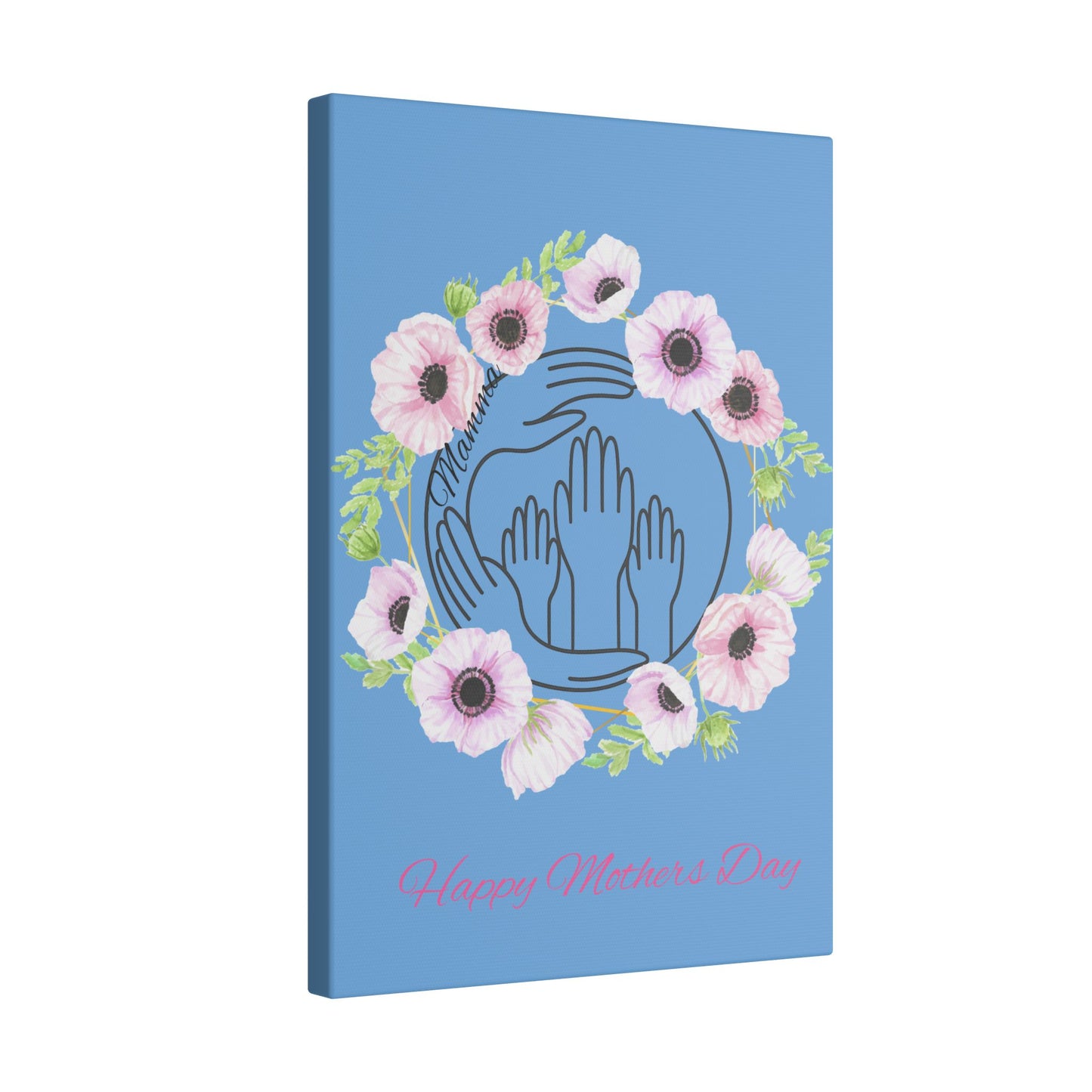 Canvas Wall Decor - Mother's Day Floral Spring gift