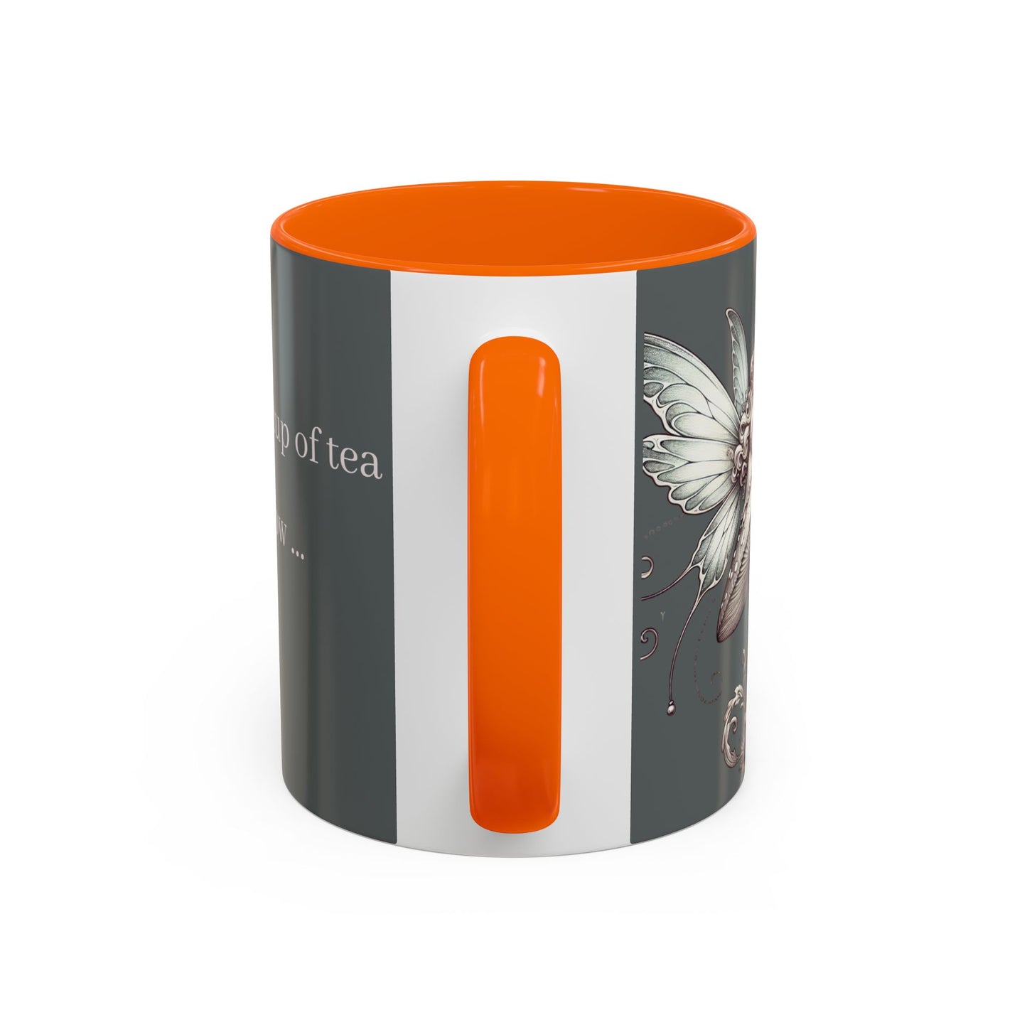 Lustige Akzent-Kaffeetasse - 'Du warst meine Tasse Tee, aber ich trinke jetzt Champagner' - Perfektes Geschenk für Weinliebhaber