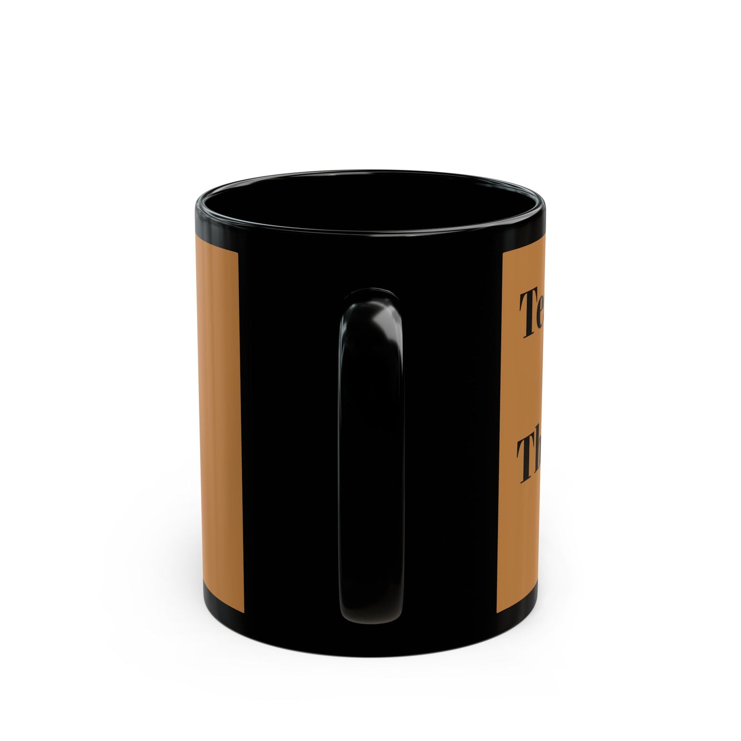 Brewed Therapy Mug - Cozy 11oz & 15oz Black tea Cup for Relaxation & Self-Care