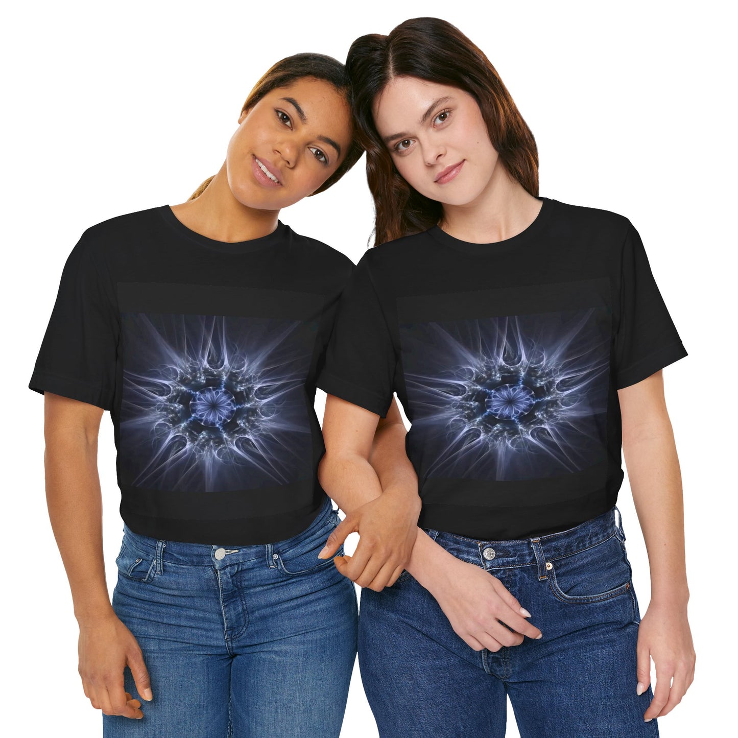 Black Psychedelics galaxy print Tee