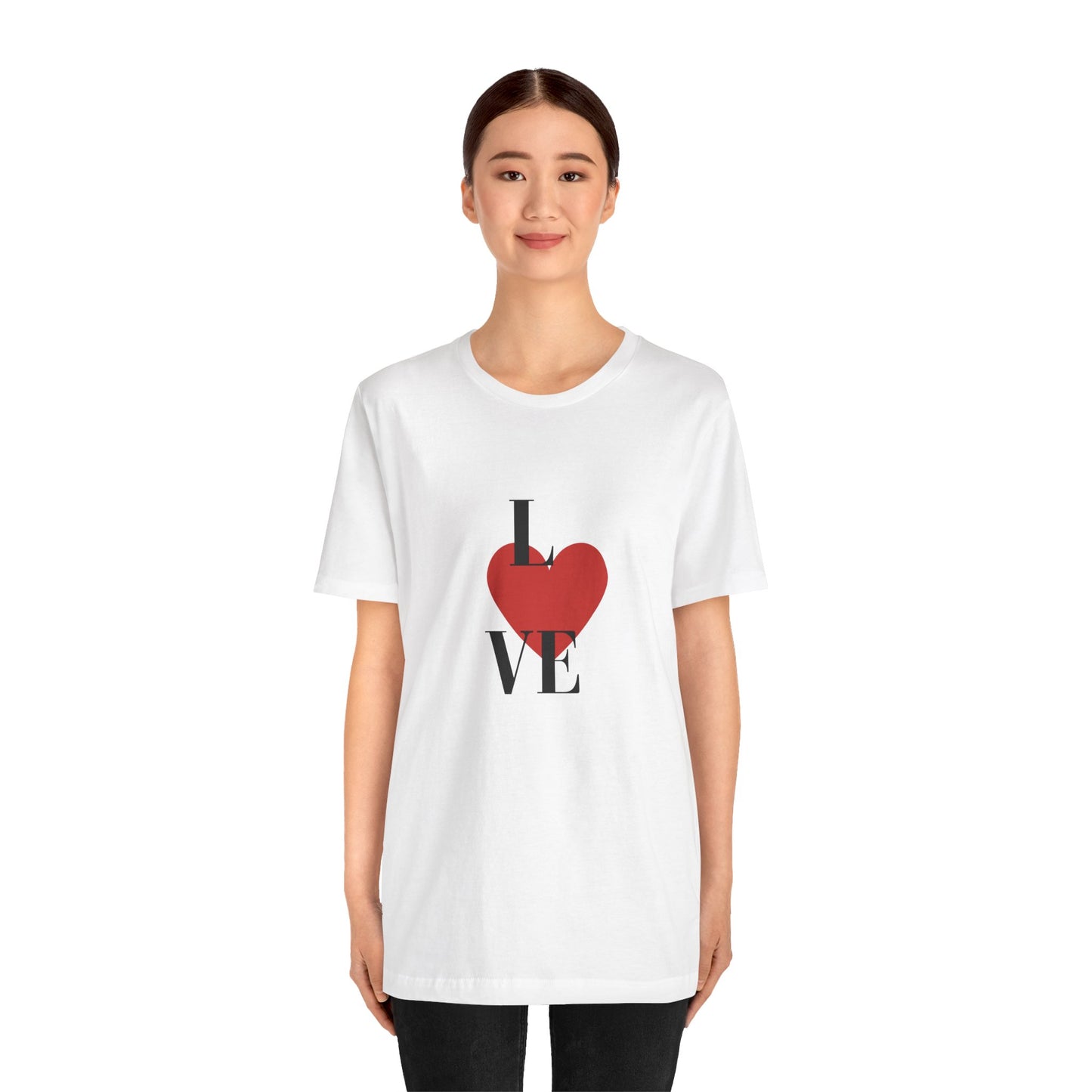 White Cotton Unisex Jersey Short Sleeve  Tee