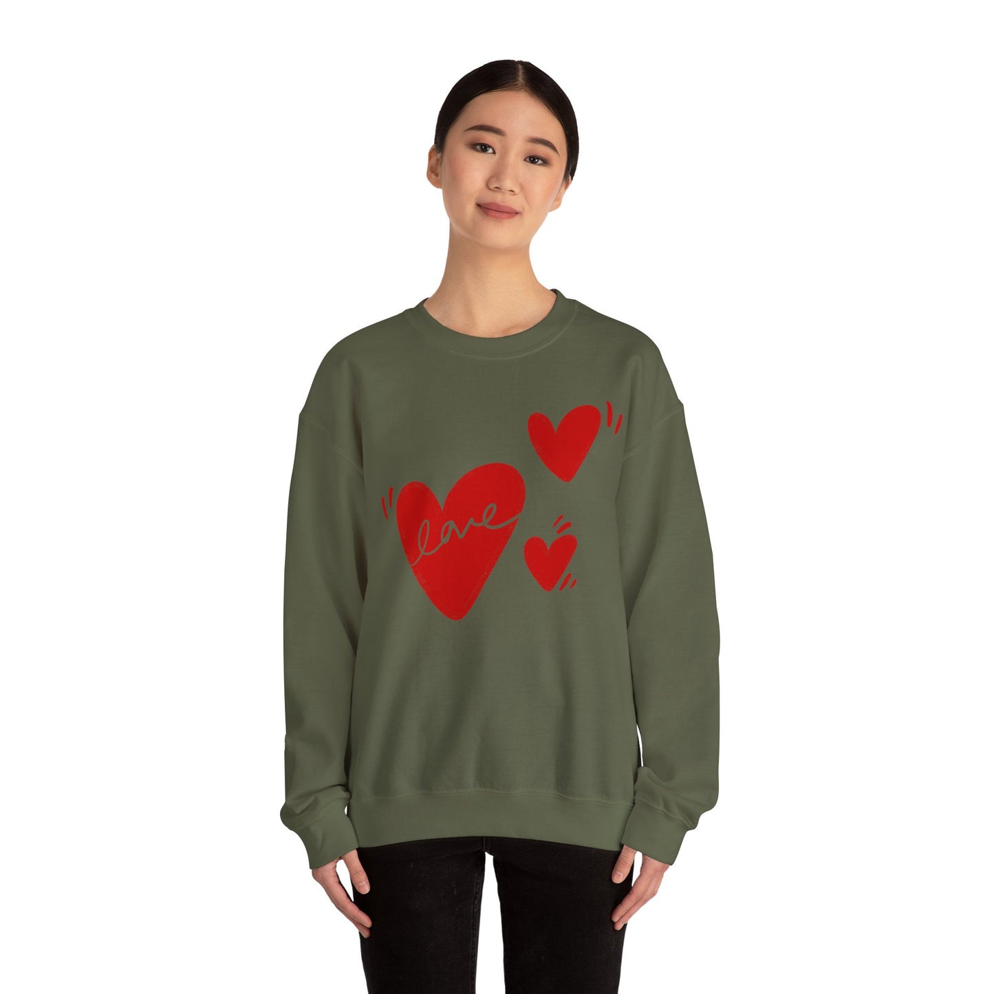 Unisex Heavy Blend™ Crewneck Love Sweatshirt