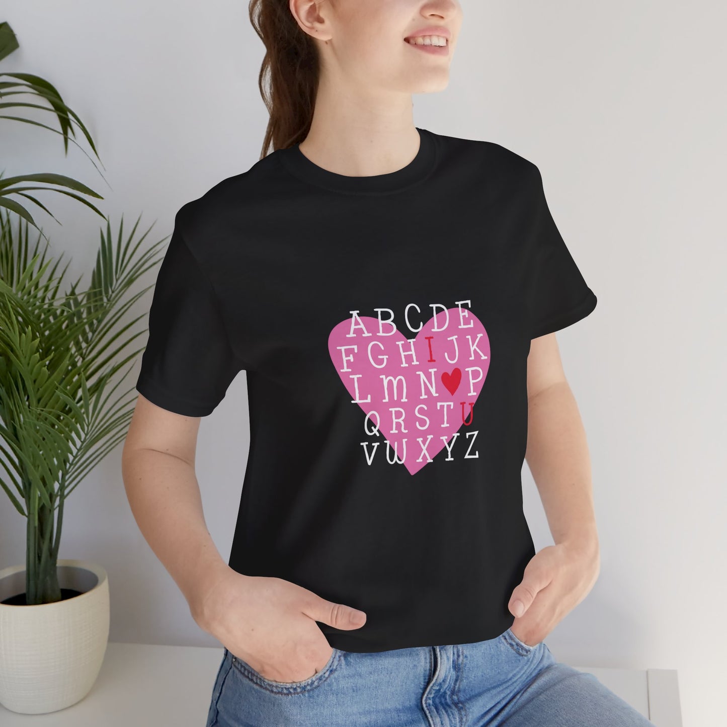 Unisex  Jersey Short Sleeve romantic  Tee