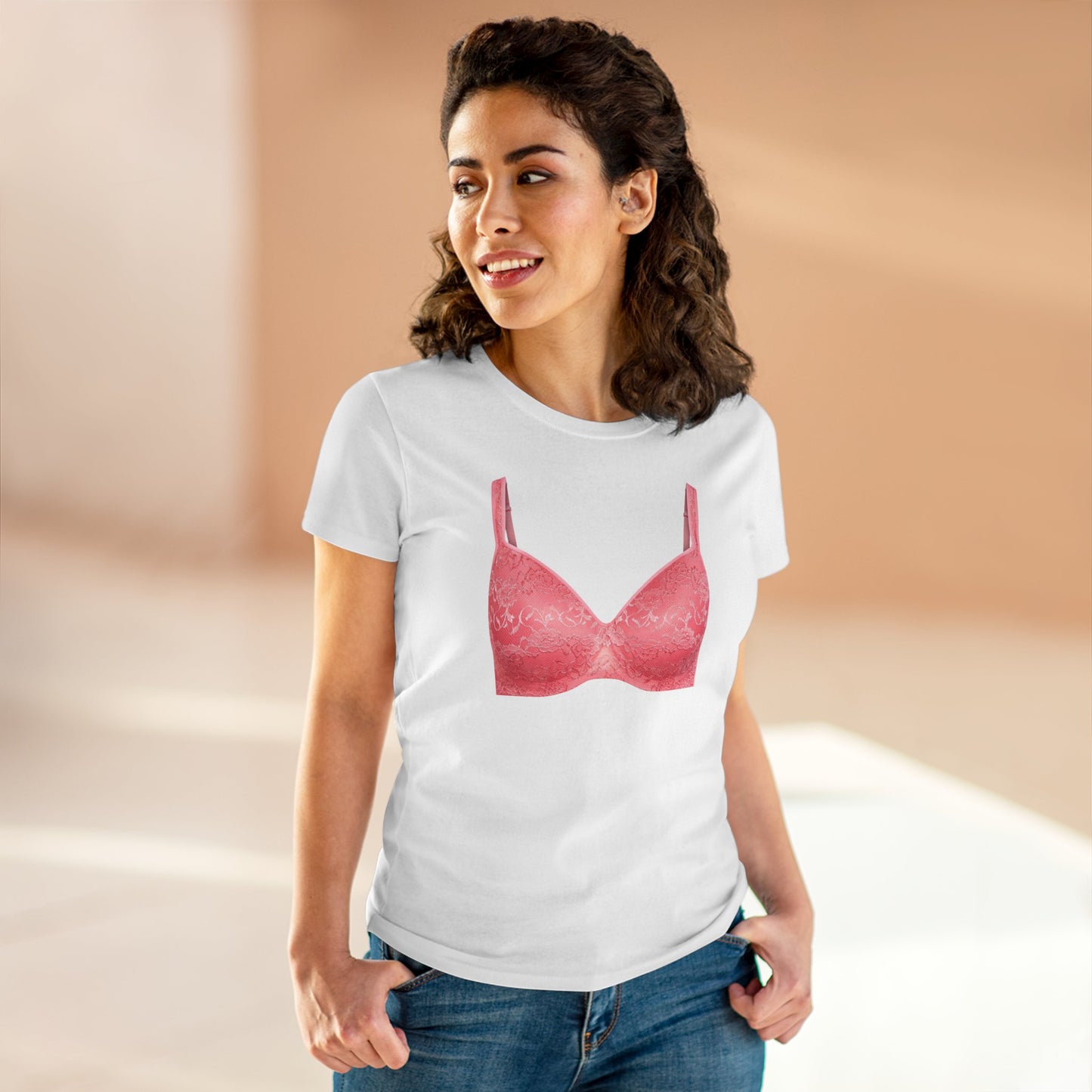 Damen Sommer Grafik T-Shirt