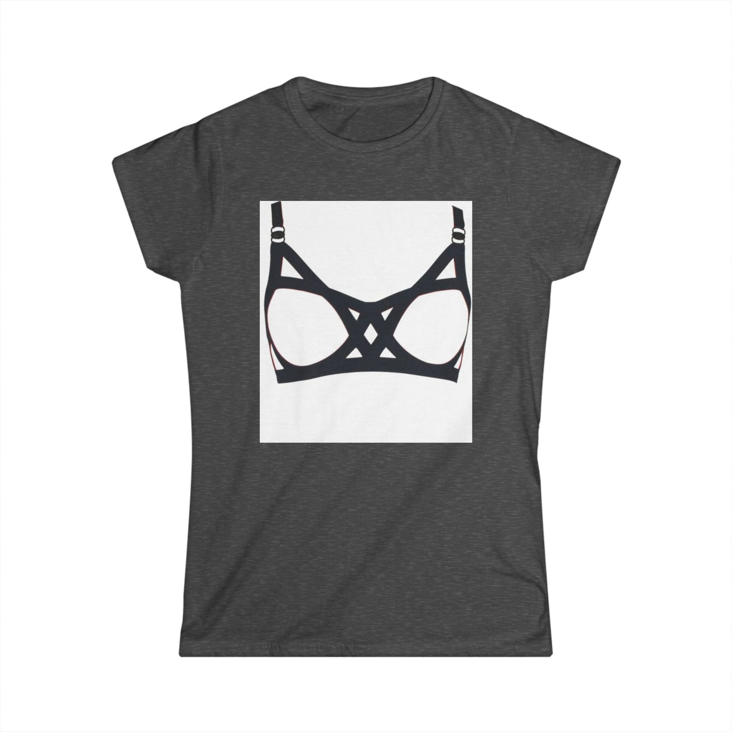 Camiseta Softstyle de algodón para mujer 