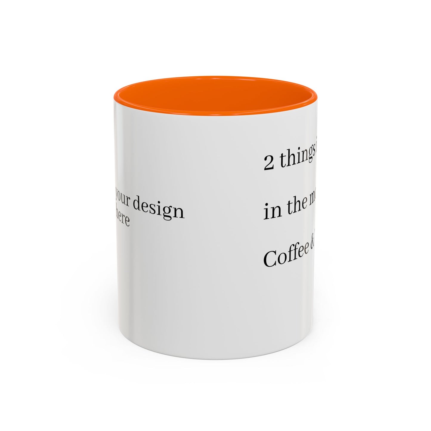 Coffee & You Accent Mug - Perfect for Morning Rituals - Ideal Gift for Coffee Lovers