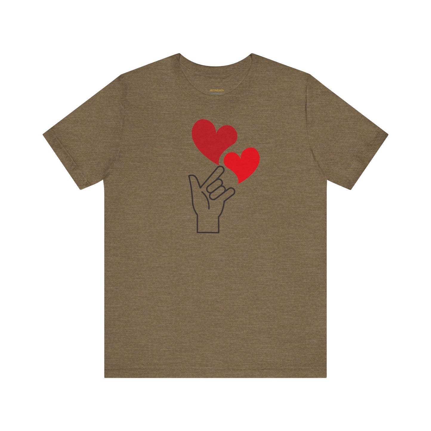 Unisex Jersey Short Sleeve Love  Tee