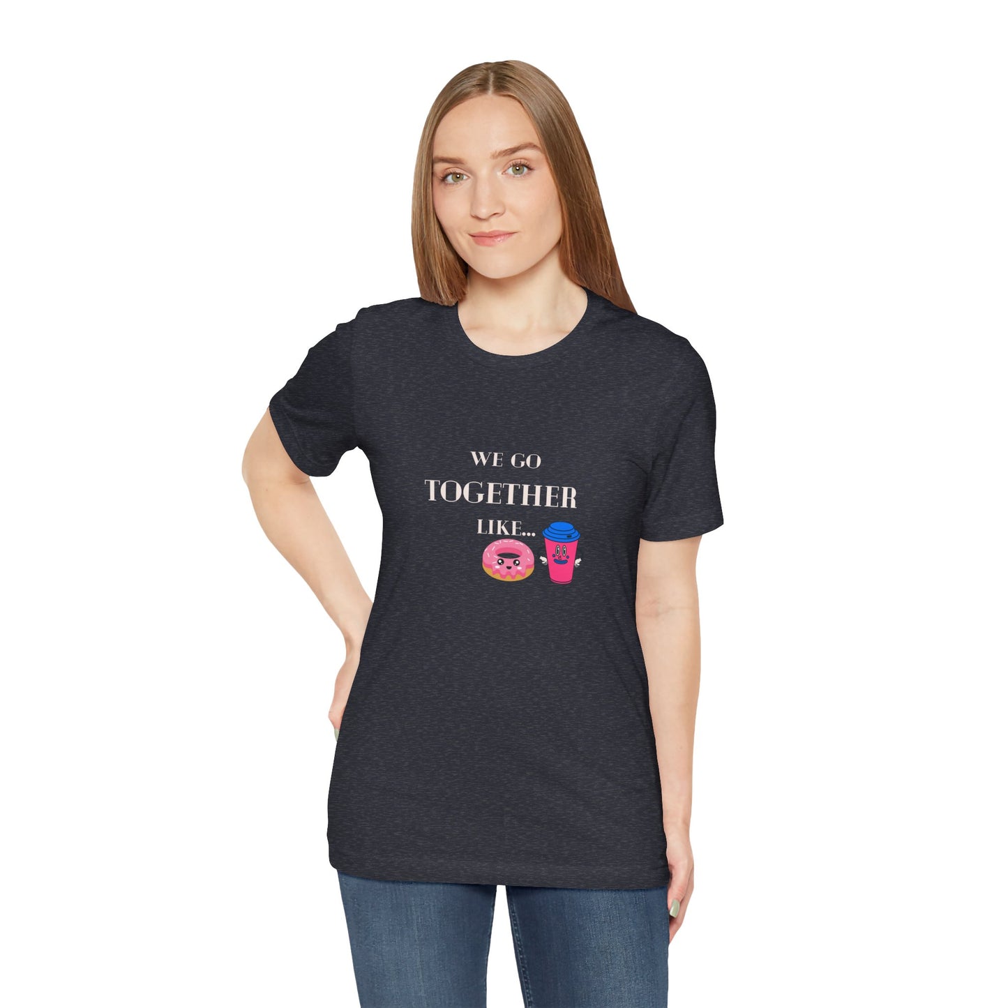 Unisex Jersey Kurzärmeliges Love T-Shirt