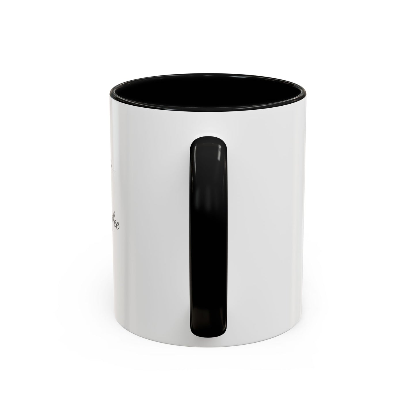 Inspirierende Akzent-Kaffeetasse - 'Zuerst du... Nach dem Kaffee' - Perfekt für Kaffeeliebhaber und tägliche Motivation