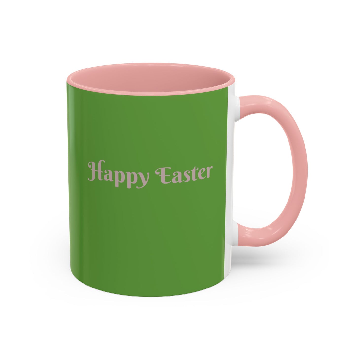 Happy Easter Accent Coffee Mug - 11 & 15oz - Perfect for Spring Celebrations