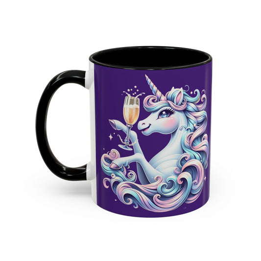 Playful Quote Coffee Mug - 'You Were My Coffee, But I Am Drinking Champagne Now'