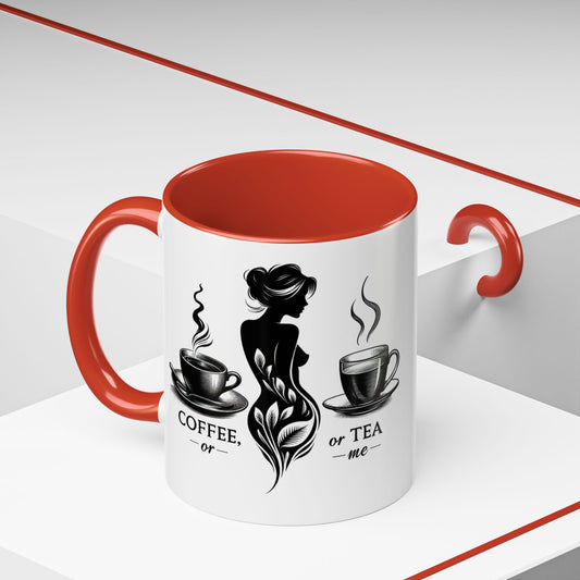 Personalized Accent Coffee Mug - Perfect for Coffee Lovers & Tea Enthusiasts