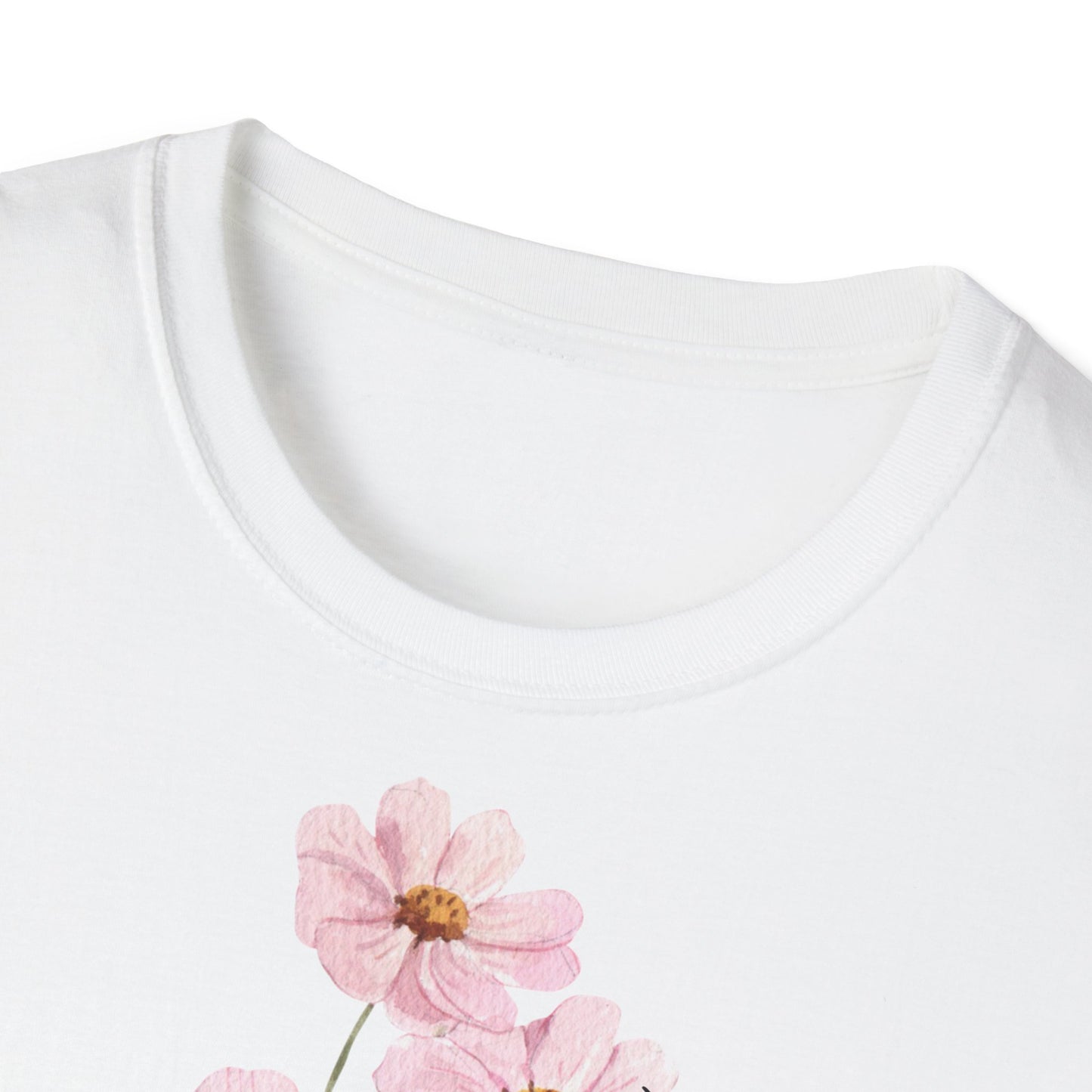 Floral Mama Shirt - Softstyle Unisex T-Shirt for Mother's Day