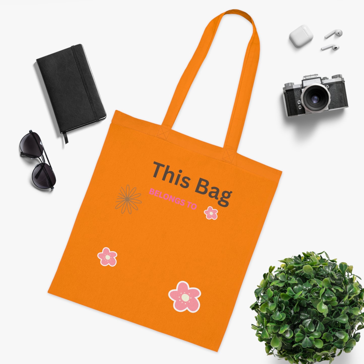 Personalized Organic Cotton Tote - Mother's Day Gift