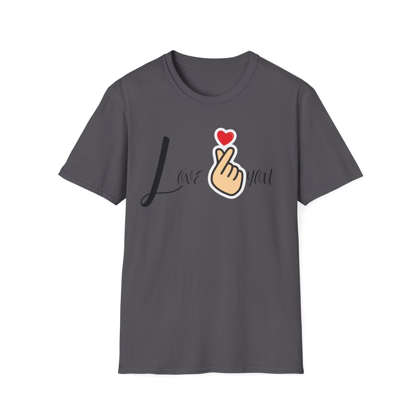 Weißes Unisex Softstyle Love T-Shirt