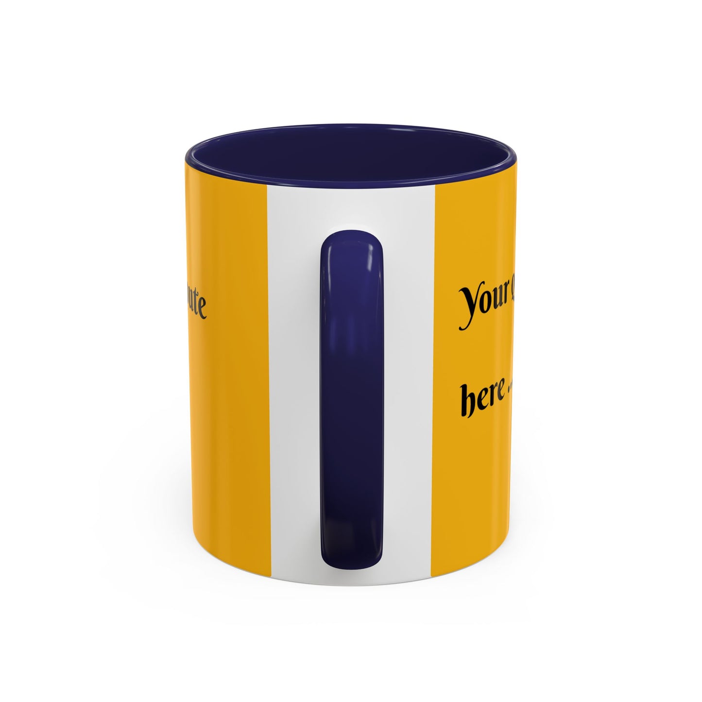 Inspirierender Zitat Kaffeebecher - Anpassbar 11oz & 15oz