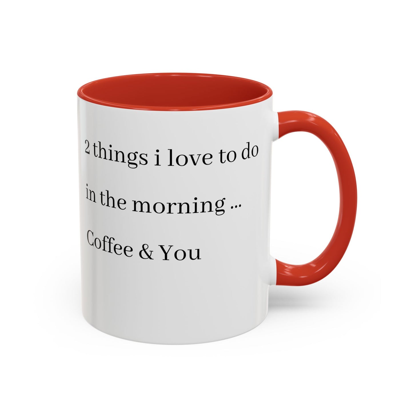 Coffee & You Accent Mug - Perfect for Morning Rituals - Ideal Gift for Coffee Lovers