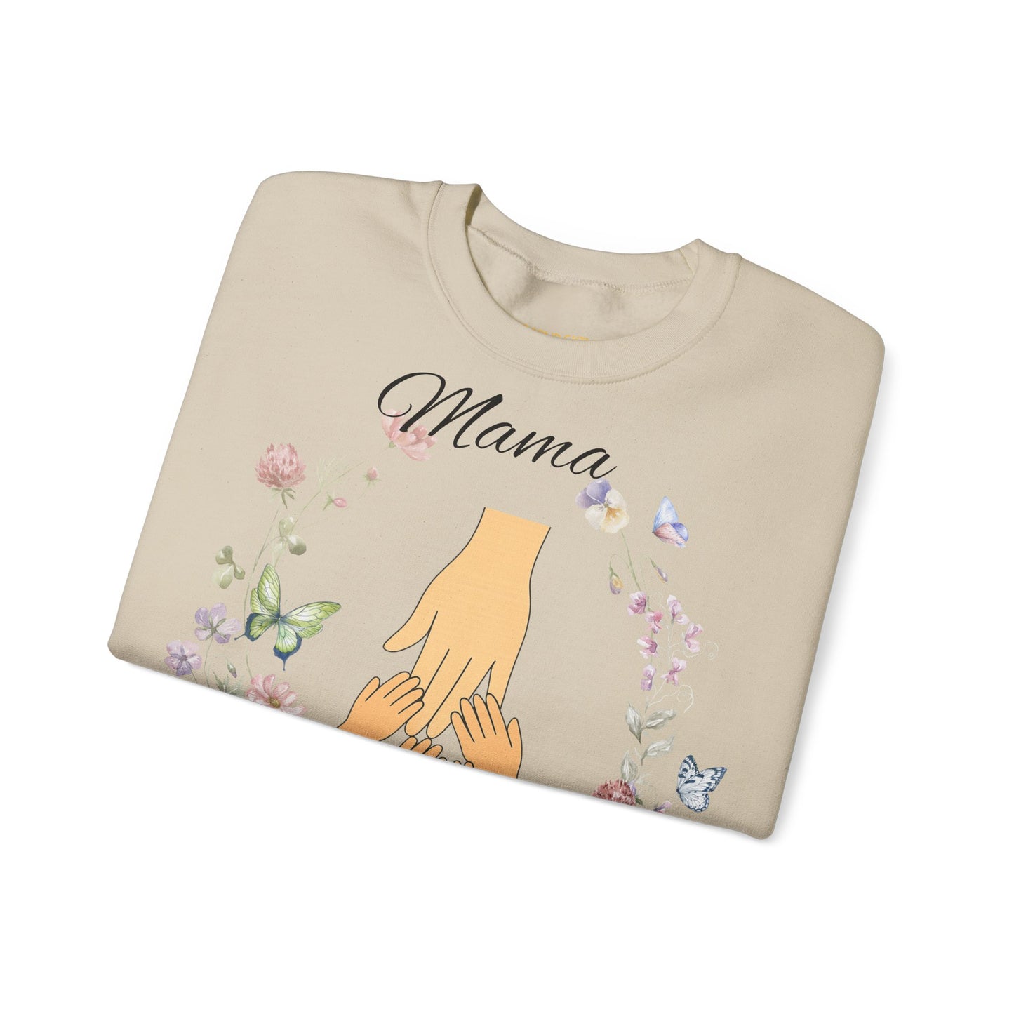 Floral Mama Crewneck Sweatshirt - Perfect Gift for Mother's Day