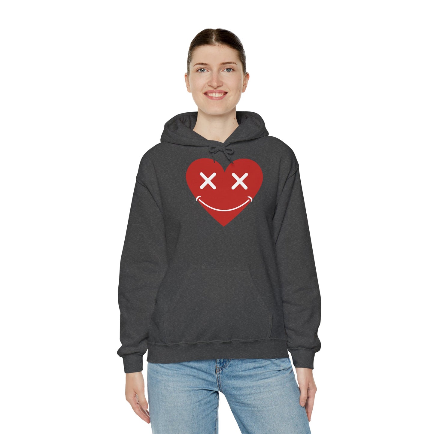 Sudadera unisex con capucha y mezcla pesada™ Love 