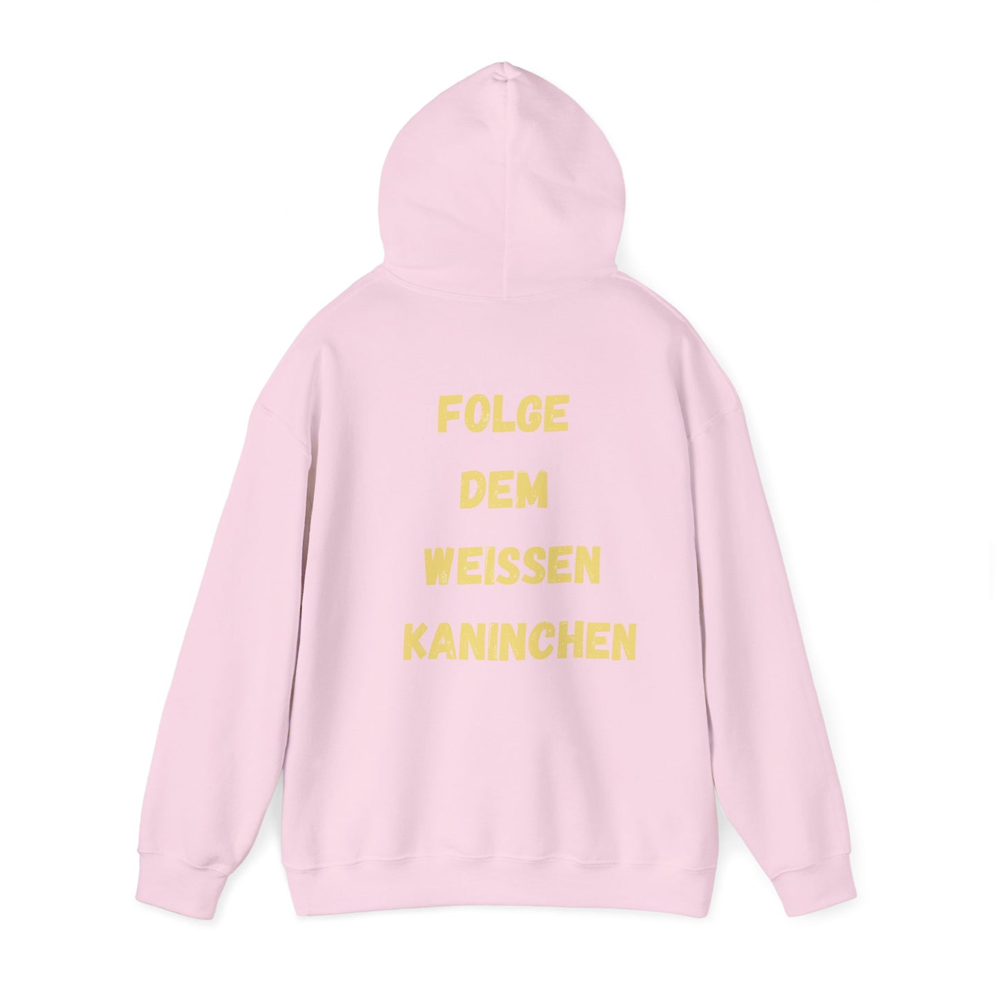 Folgen Sie dem weißen Kaninchen Hoodie - Unisex Heavy Blend™ Sweatshirt