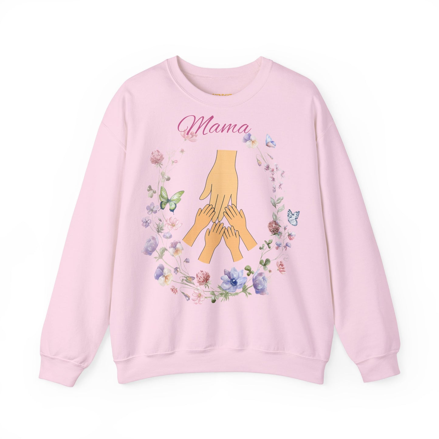 Floral Mama Crewneck Sweatshirt - Perfect Gift for Mother's Day