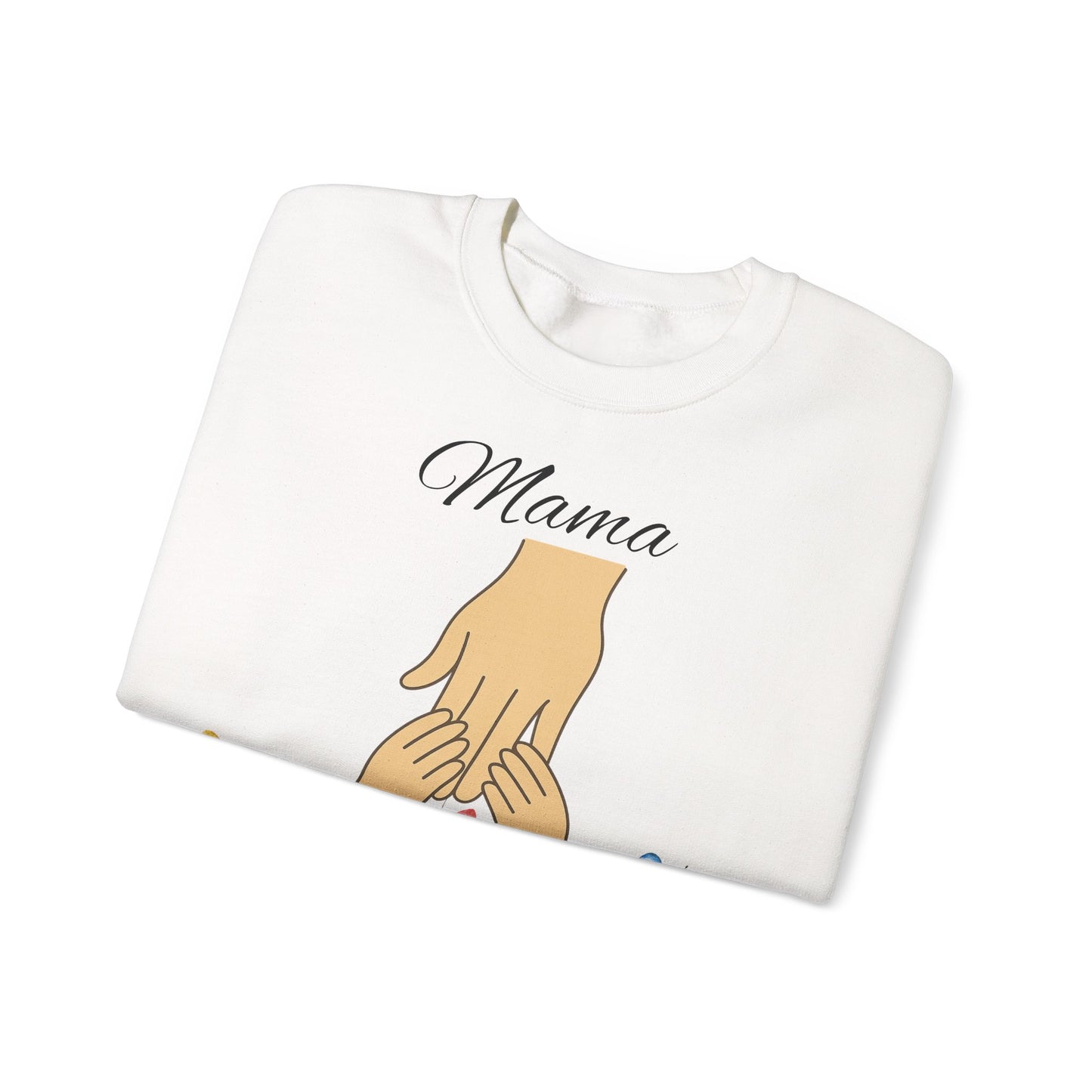 Floral Mama Crewneck Sweatshirt - Unisex Heavy Blend™