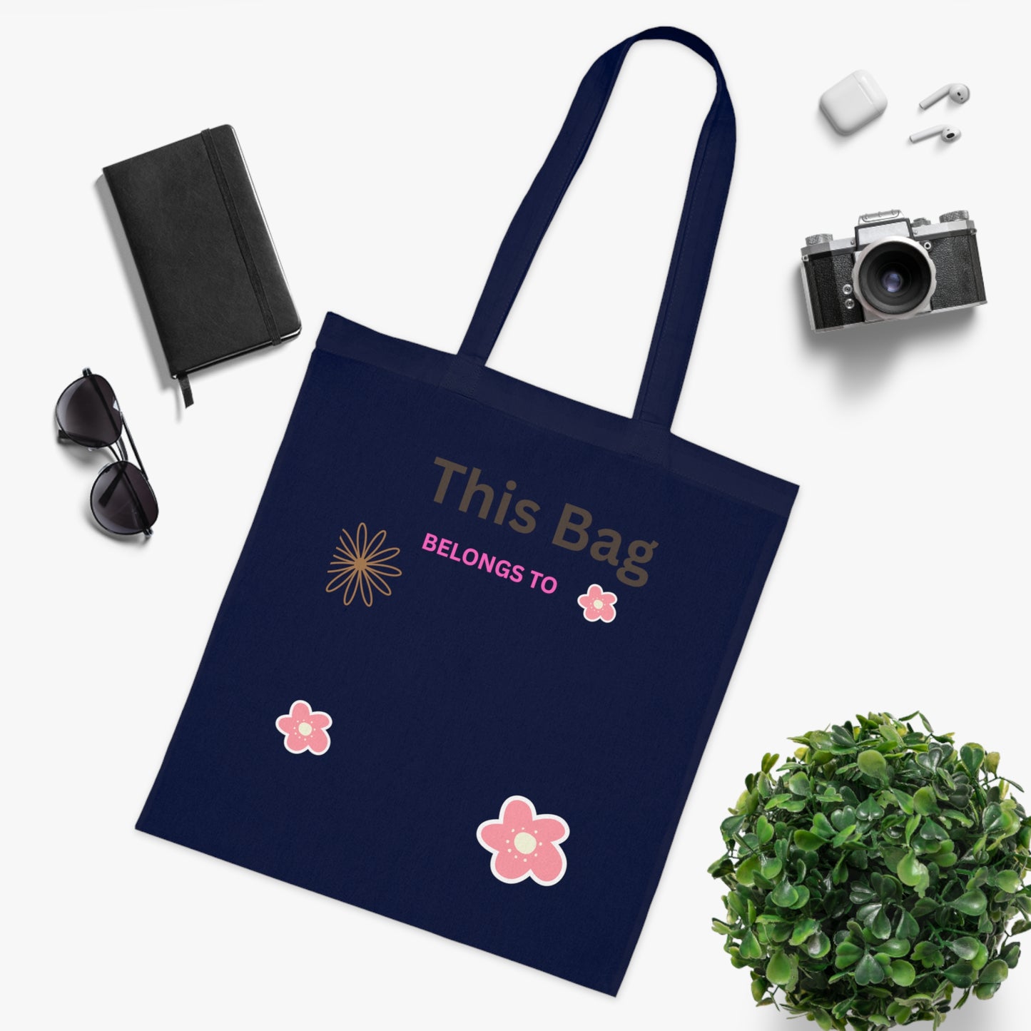 Personalized Organic Cotton Tote - Mother's Day Gift